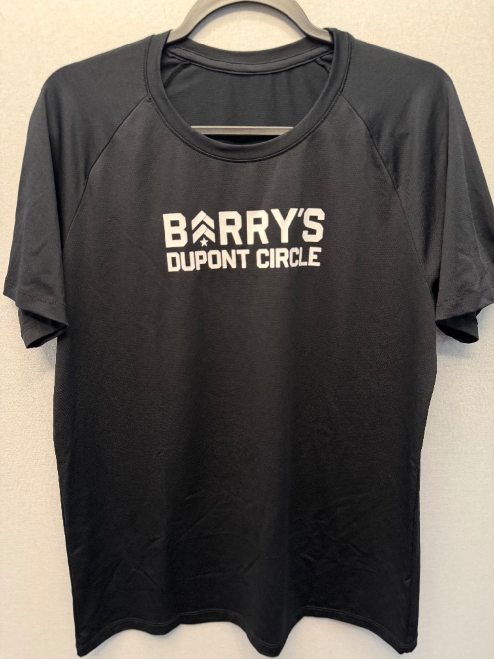 Barry’s Dupont Circle DC Black Workout Shirt